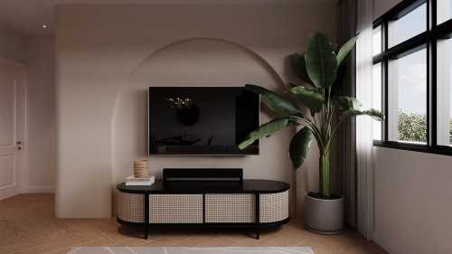 Eclectic Living Room at 157 teck whye lane