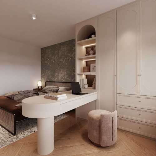 Eclectic Bedroom at 157 teck whye lane