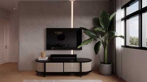 Eclectic Living Room at 157 teck whye lane