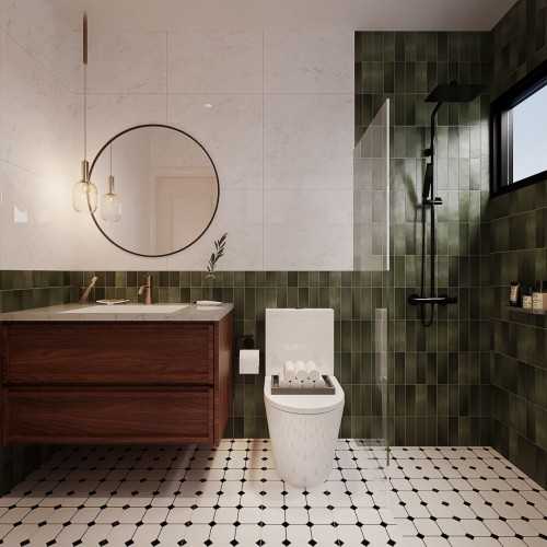 Eclectic Bathroom at 157 teck whye lane