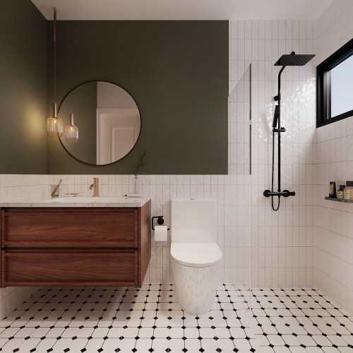 Eclectic Bathroom at 157 teck whye lane