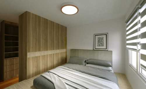Contemporary Bedroom at Blk 128B Edgedale Plain