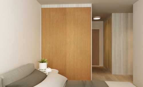 Minimalist Bedroom at Blk 227B Sumang Walk