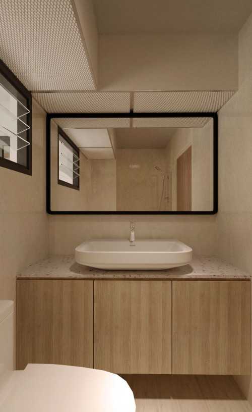Minimalist Bathroom at Blk 227B Sumang Walk
