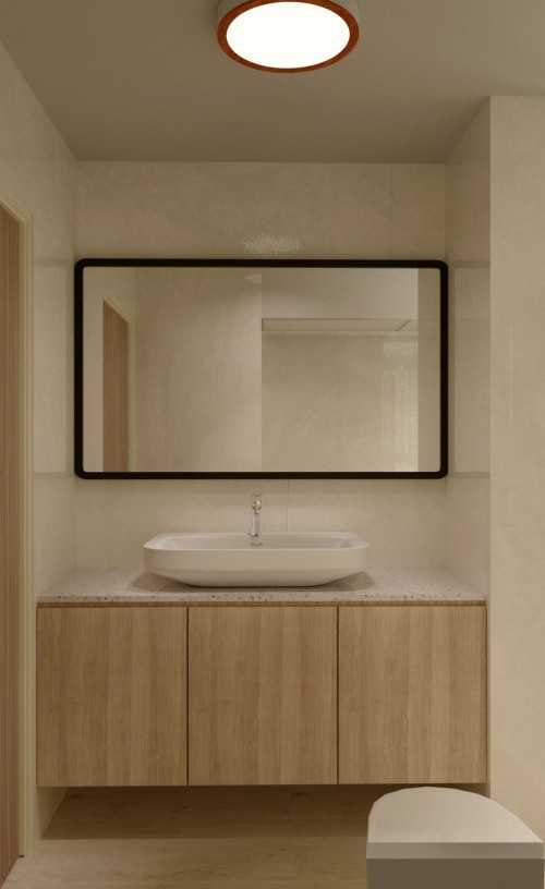 Minimalist Bathroom at Blk 227B Sumang Walk