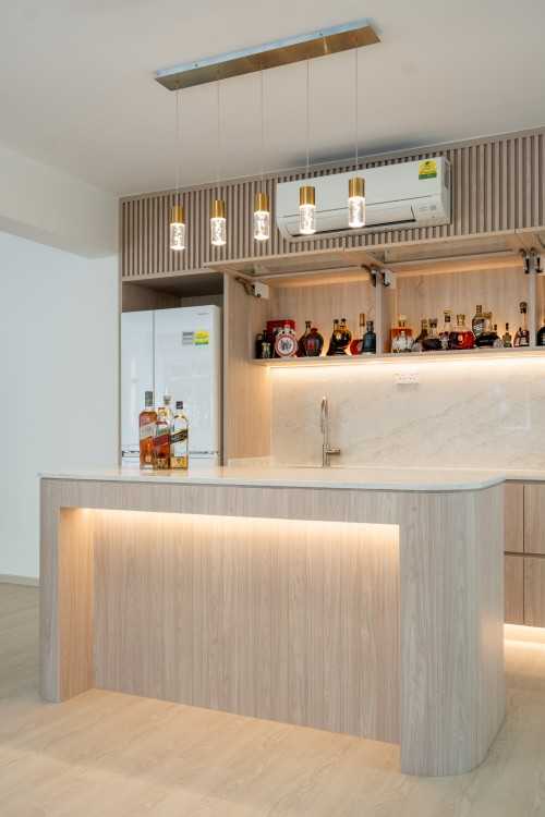 Scandinavian Dining Room at 5-Room Resale @ Bedok