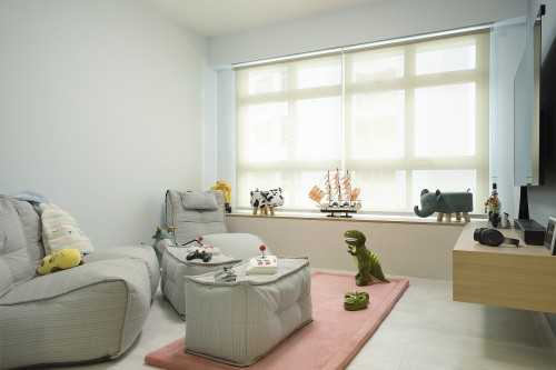 Contemporary Living Room at Bedok South Road