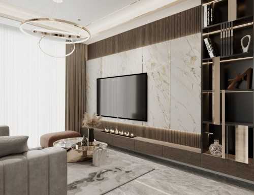 Modern Living Room at The Essence