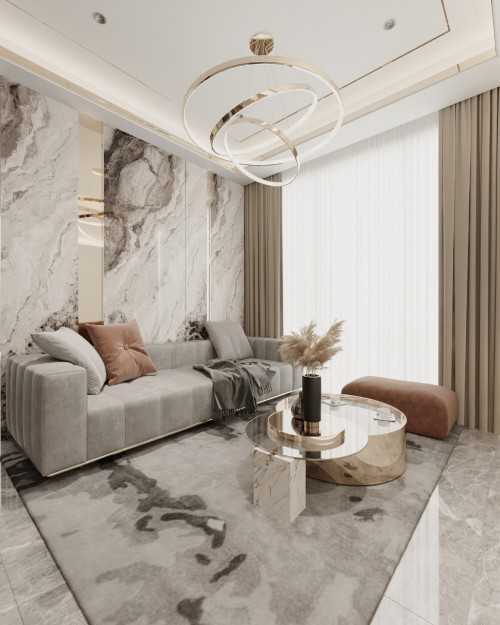 Modern Living Room at The Essence