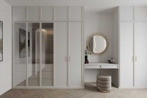 Modern Walk-in Wardrobe at Dakota Breeze