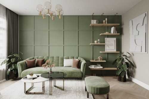 Modern Living Room at Dakota Breeze