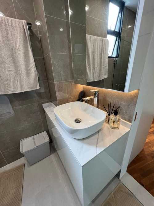 Scandinavian Bathroom at Bayville