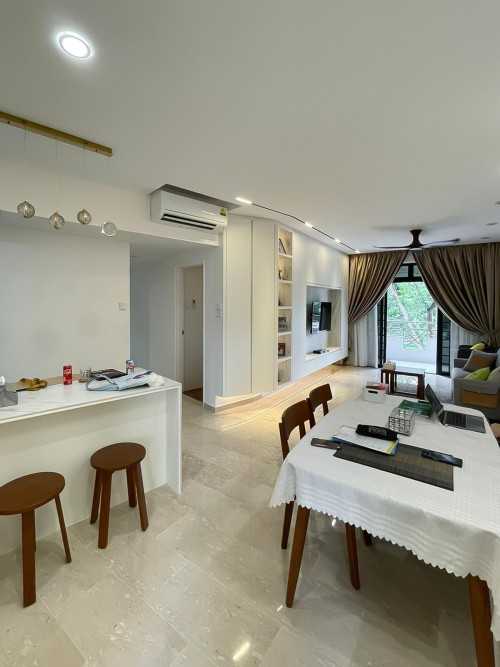 Scandinavian Dining Room at Bayville