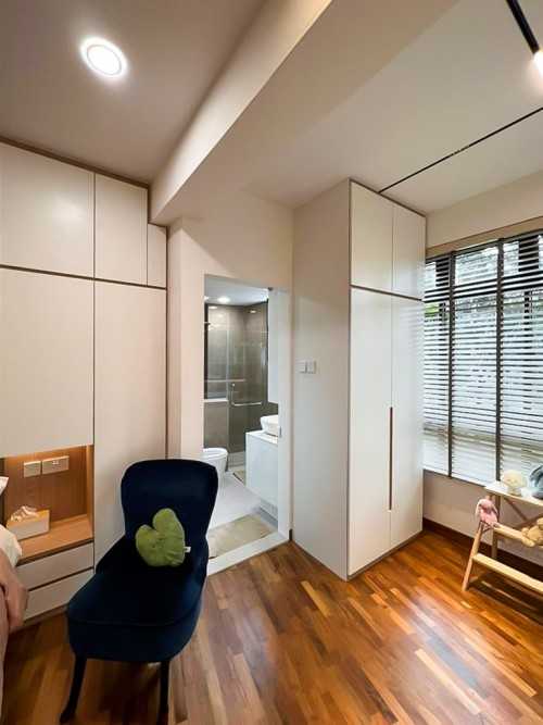 Scandinavian Bedroom at Bayville