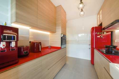 Transitional Kitchen at Toa Payoh East