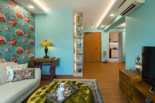 Transitional Living Room at Toa Payoh East