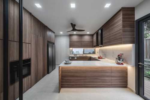 Contemporary Kitchen at 6 Florence Close