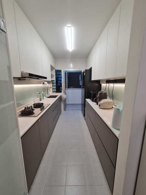 Contemporary Kitchen at Anchorvale Street