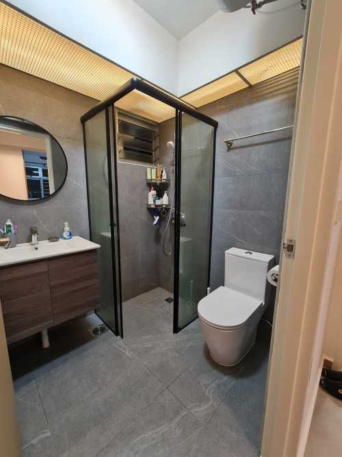 Contemporary Bathroom at Anchorvale Street