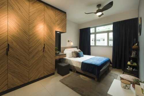 Contemporary Bedroom at Anchovale Crescent