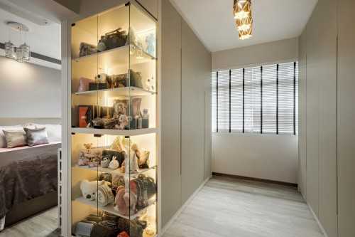 Contemporary Bedroom at Hougang St