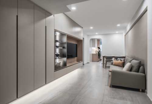 Scandinavian Living Room at 465 Ang Mo Kio