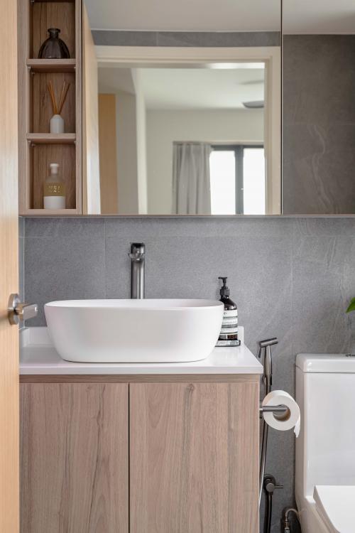 Contemporary Bathroom at The Topiary