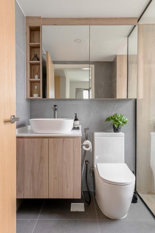 Contemporary Bathroom at The Topiary
