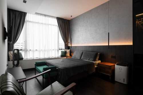Contemporary Bedroom at Orchard | Martin Place Residence