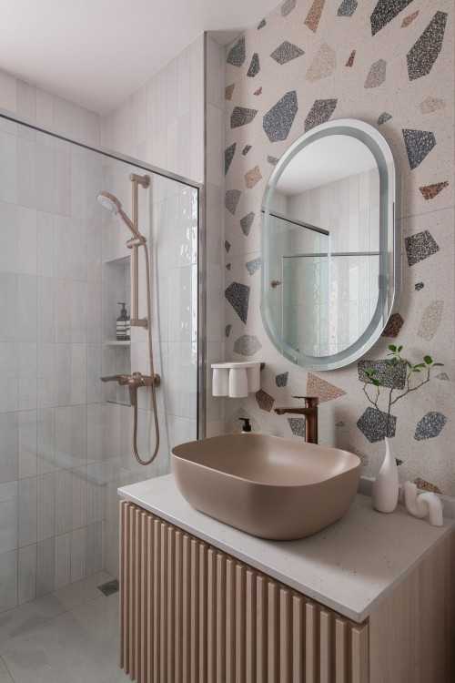 Contemporary Bathroom at 17 Canberra Dr
