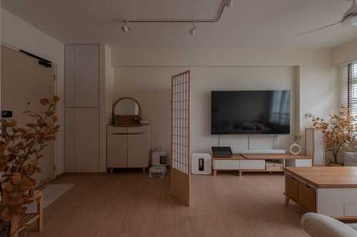 Scandinavian Living Room at 17B Circuit Rd