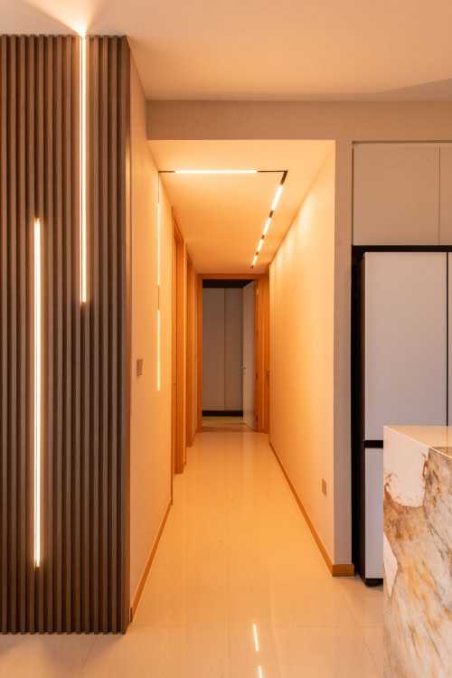 Modern Living Room at 28 Jln Lempeng The Trilinq
