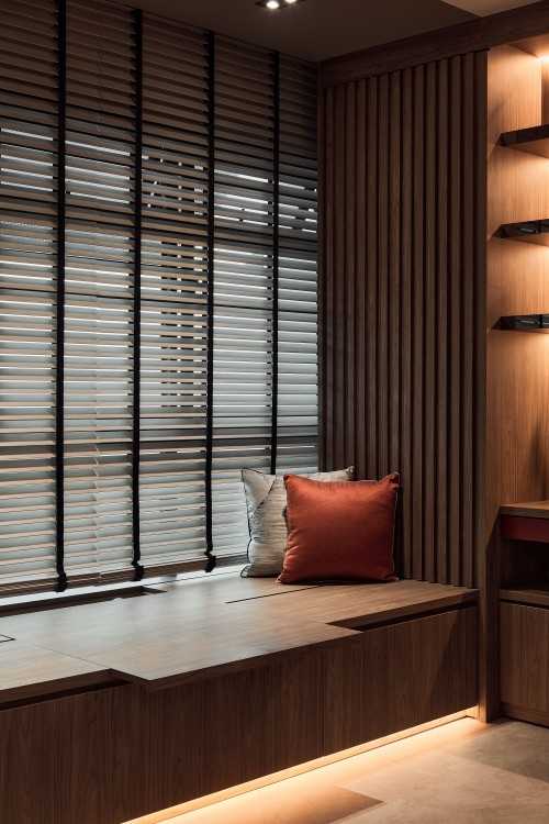 Transitional Living Room at 182 Bedok North Road