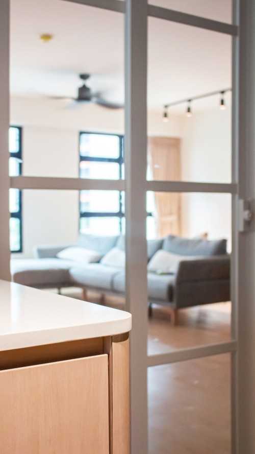 Scandinavian Kitchen at 648B Tampines Greendew | Aspen