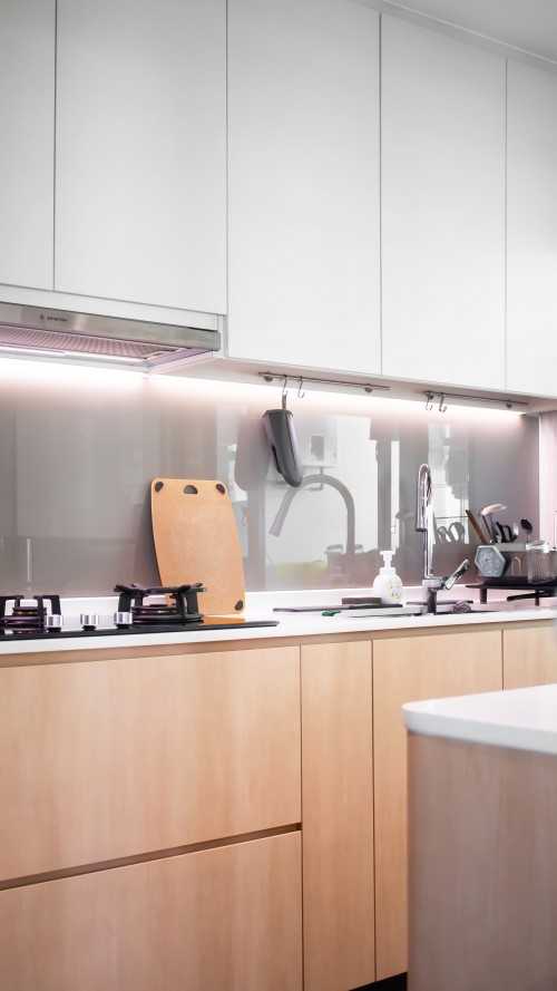 Scandinavian Kitchen at 648B Tampines Greendew | Aspen