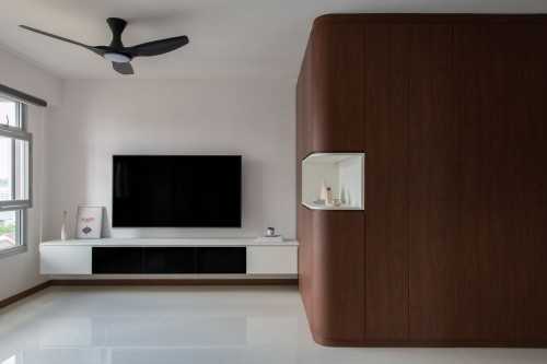 Contemporary Living Room at 431B Bt Batok West ave 8