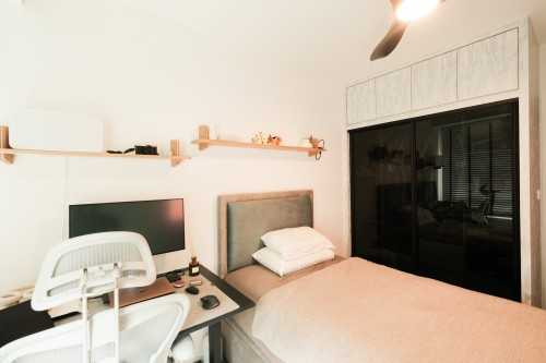Scandinavian Bedroom at 265E Compassvale Bow