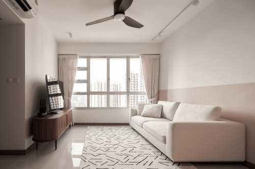 Scandinavian Living Room at 640 Senja Close