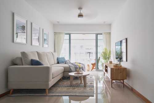 Scandinavian Living Room at 518B Tampines Central 7