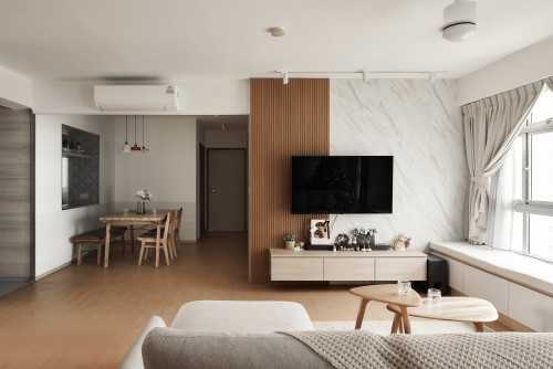 Scandinavian Living Room at 645A Tampines St 62