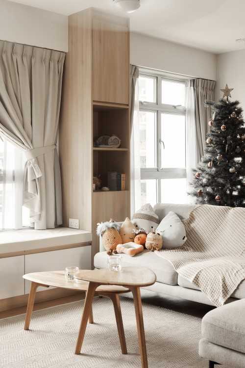 Scandinavian Living Room at 645A Tampines St 62