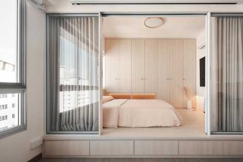 Minimalist Bedroom at 781C Woodland Ave 9