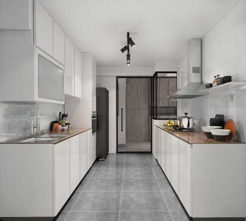 Modern Kitchen at 667A PUNGGOL DRIVE