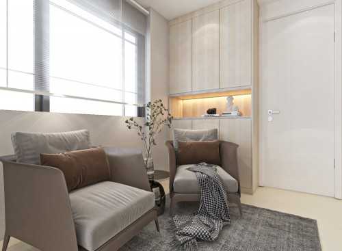 Modern Hallway at 934 TAMPINES ST 91