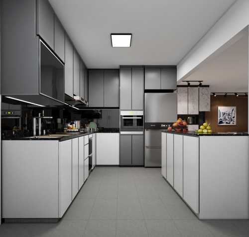 Minimalist Kitchen at 994C BUANGKOK LINK