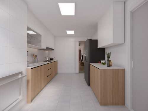 Minimalist Kitchen at 422 ANG MO KIO AVE 10