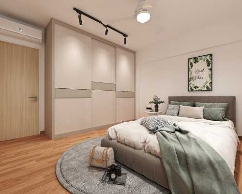 Minimalist Bedroom at BLK 135 SIMEI ST 1