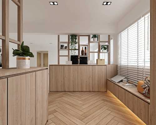 Minimalist Entryway at BLK 135 SIMEI ST 1