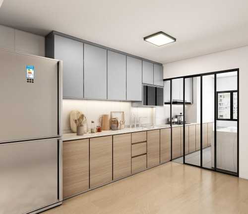 Contemporary Kitchen at 58 CHAI CHEE DRIVE