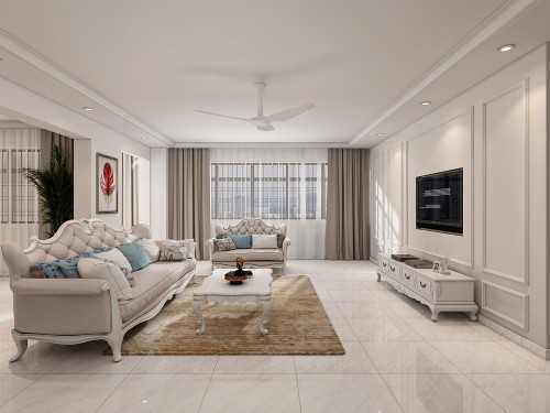Modern Living Room at 513 CHOA CHU KANG STREET 51